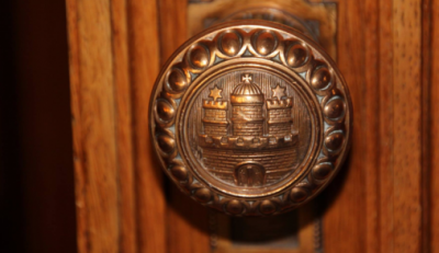 Türknauf im Hamburger Rathaus