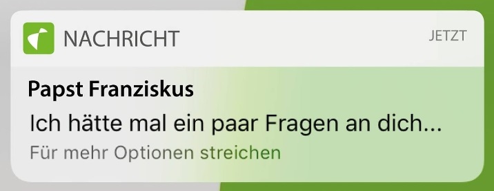 Umfrage zur Jugendsynode online