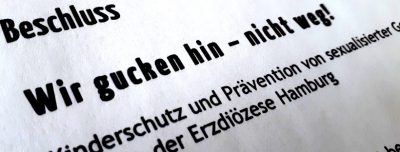Wir schauen hin - nicht weg!