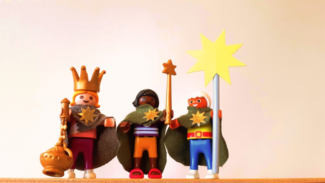 SternsingerInnen in Montur